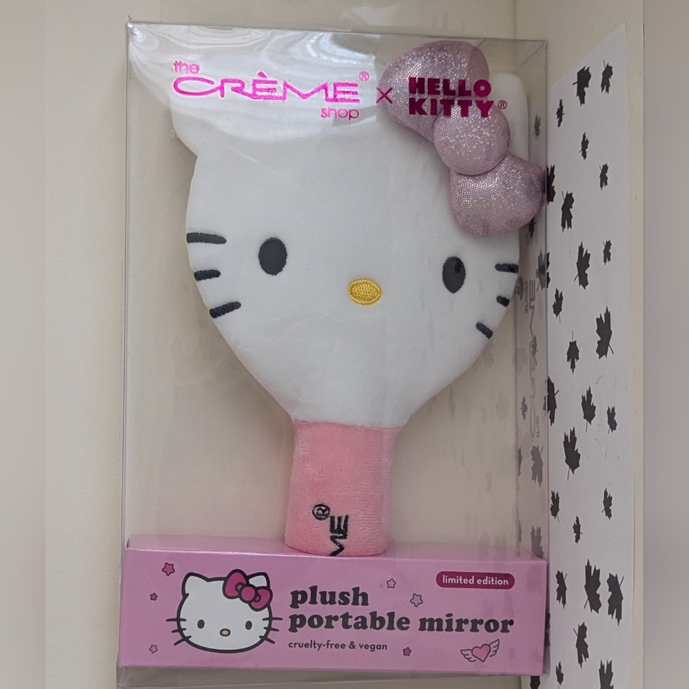 The Creme Shop x Hello Kitty Limited Edition Plush Portable Mirror